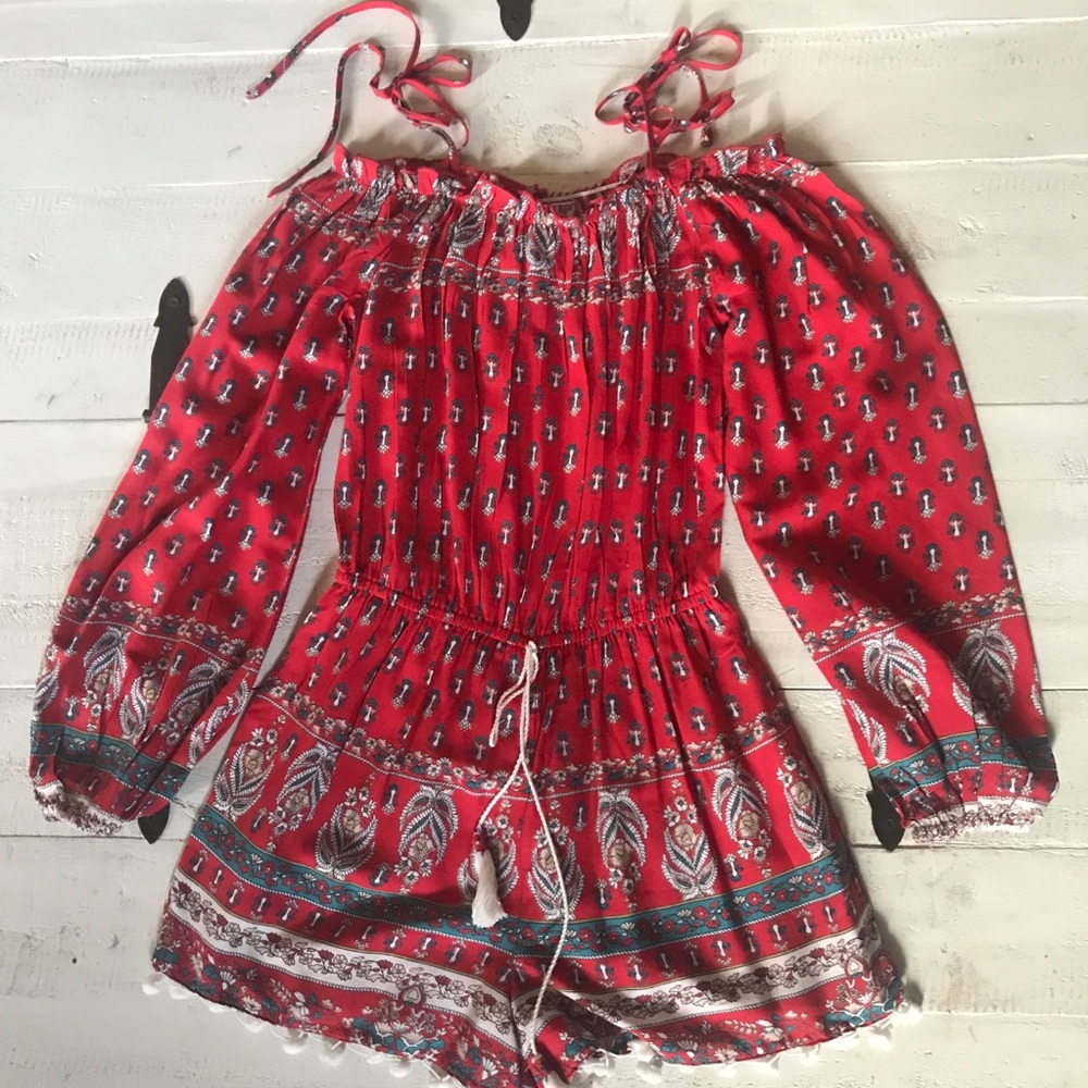 Off the Shoulder Romper
